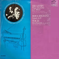 RCA Victor : Lateiner - Brahms Piano Quartet No. 3
